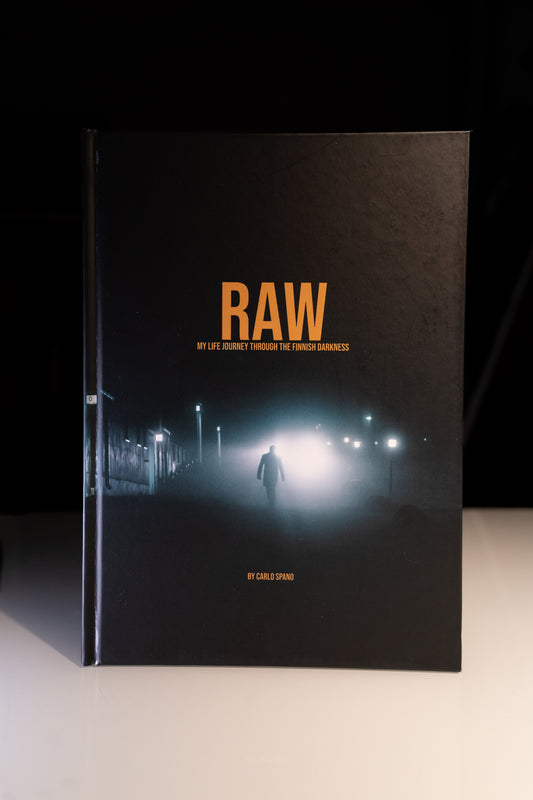 5. Photobook RAW — My Life Journey Through the Finnish Darkness (Hardcover) - Free delivery on orders over €120