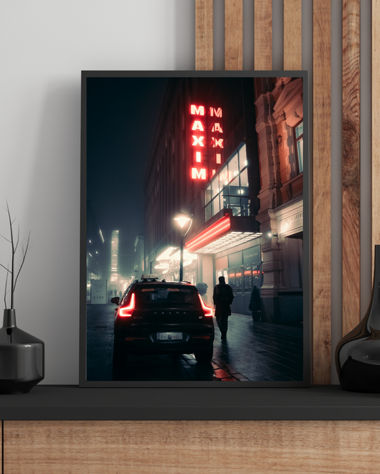 Fine Art Print - Night Walk - Available in 4 sizes - Free delivery on orders over €120