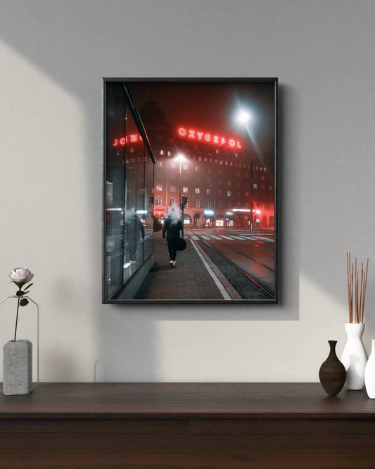 Fine Art Print - Man Without a Face - Available in 4 sizes - Free delivery on orders over €120 (Copy)